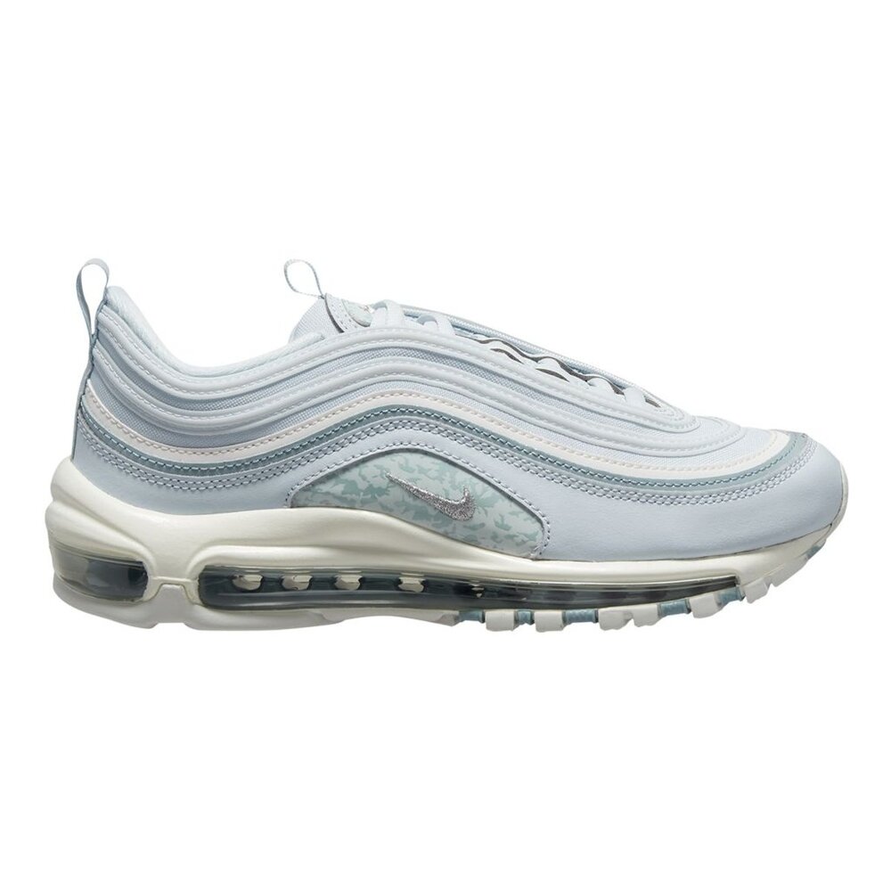 Nike Women's Air Max 97 Shoes - NEW - Aura Silver Ocean Cube Light Blue